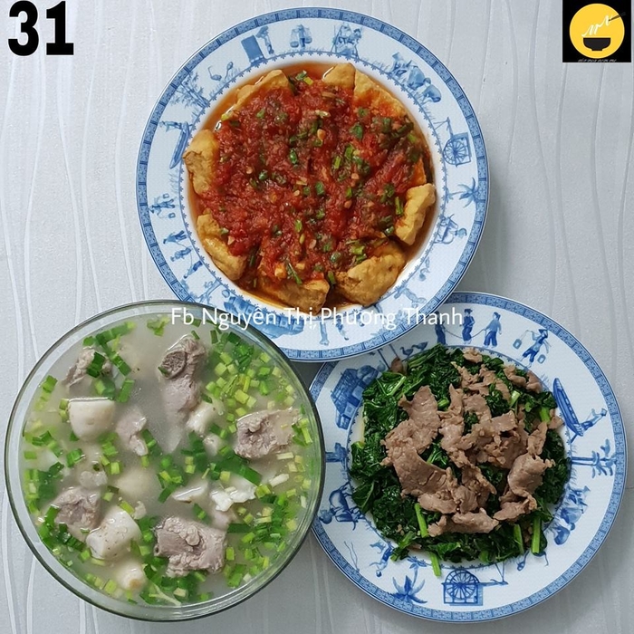 Không cần hỏi tối nay ăn gì vì đã có thực đơn siêu ngon 30 ngày